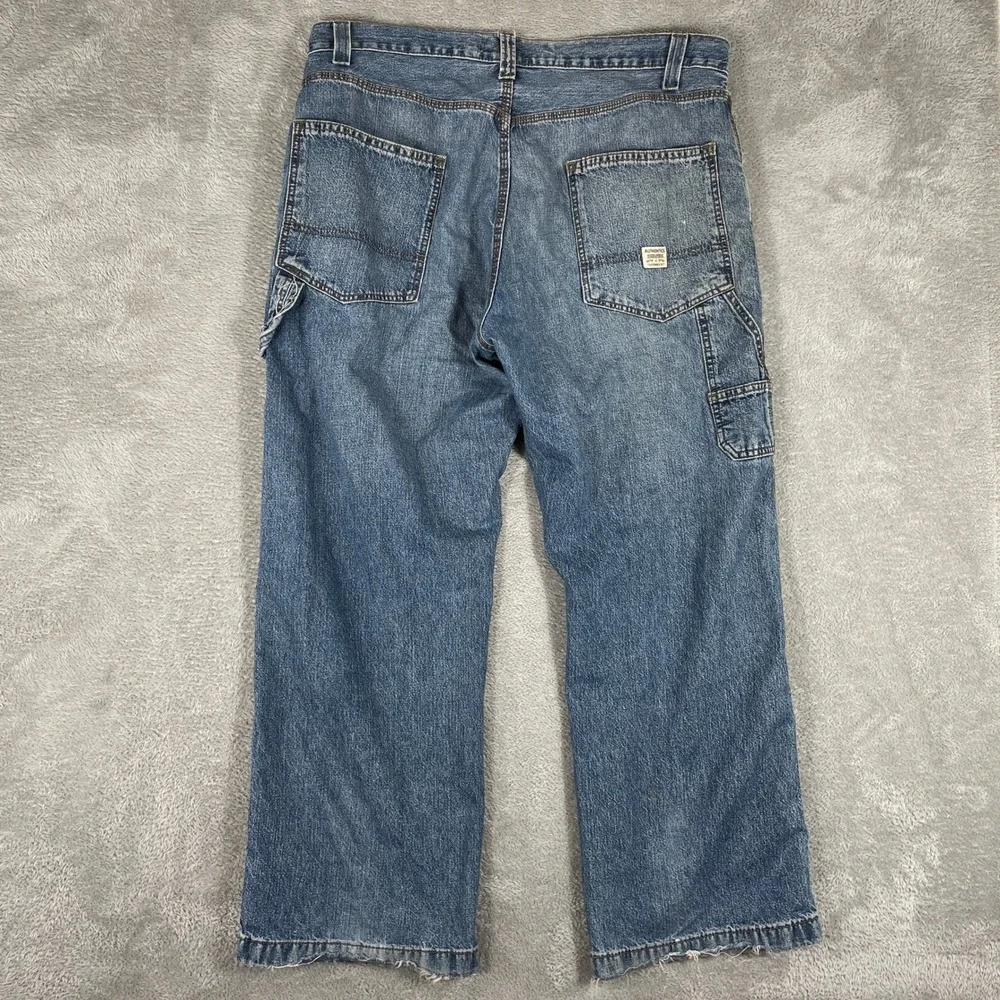 Levis Carpenter Jeans Mens 36x30 Blue Denim Carpenter‎ Workwear Baggy Skate Y2K